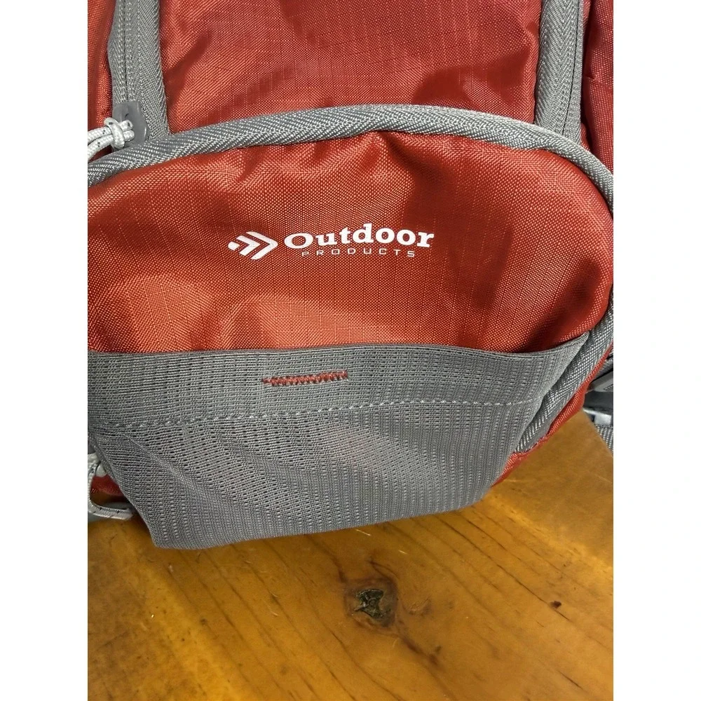 Outdoor Products Red & Gray‎ Compact Backpack Sling Daypack Adjustable Strap